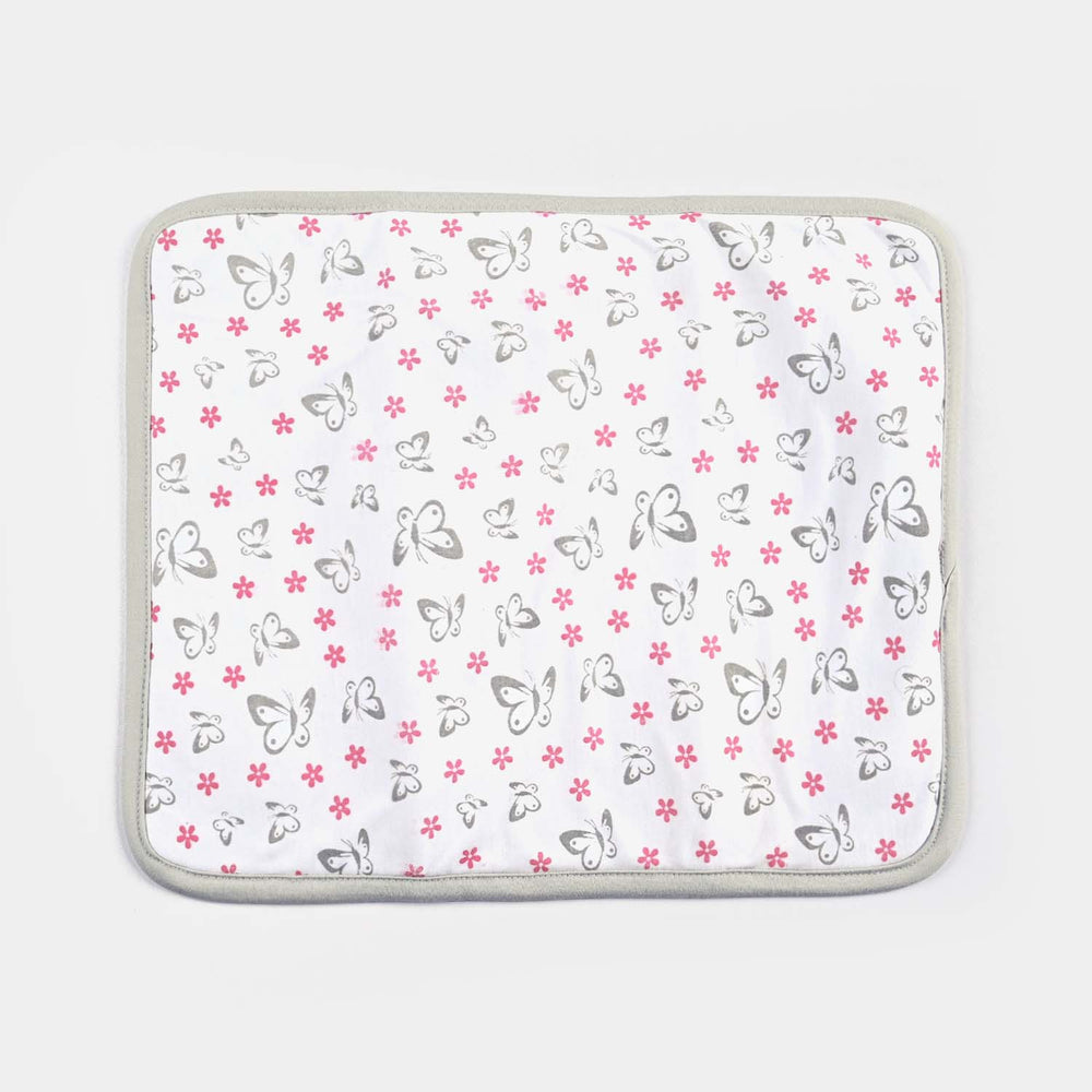 Baby Changing Sheet 13*16 Butterfly |  Grey