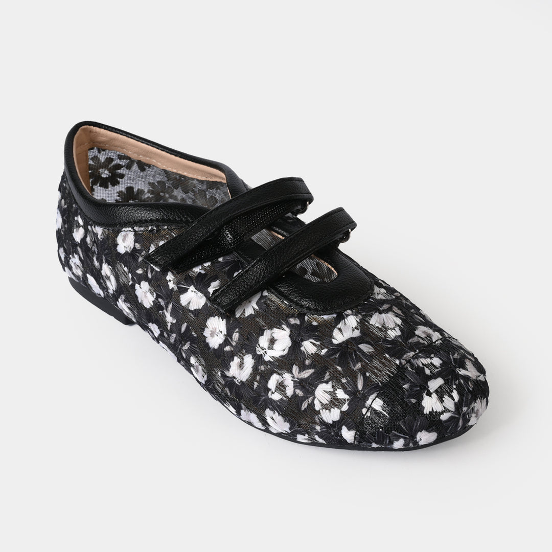 Girls Pumps 4027-2-BLACK