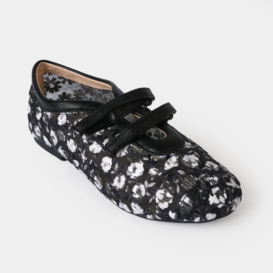 Girls Pumps 4027-2-BLACK