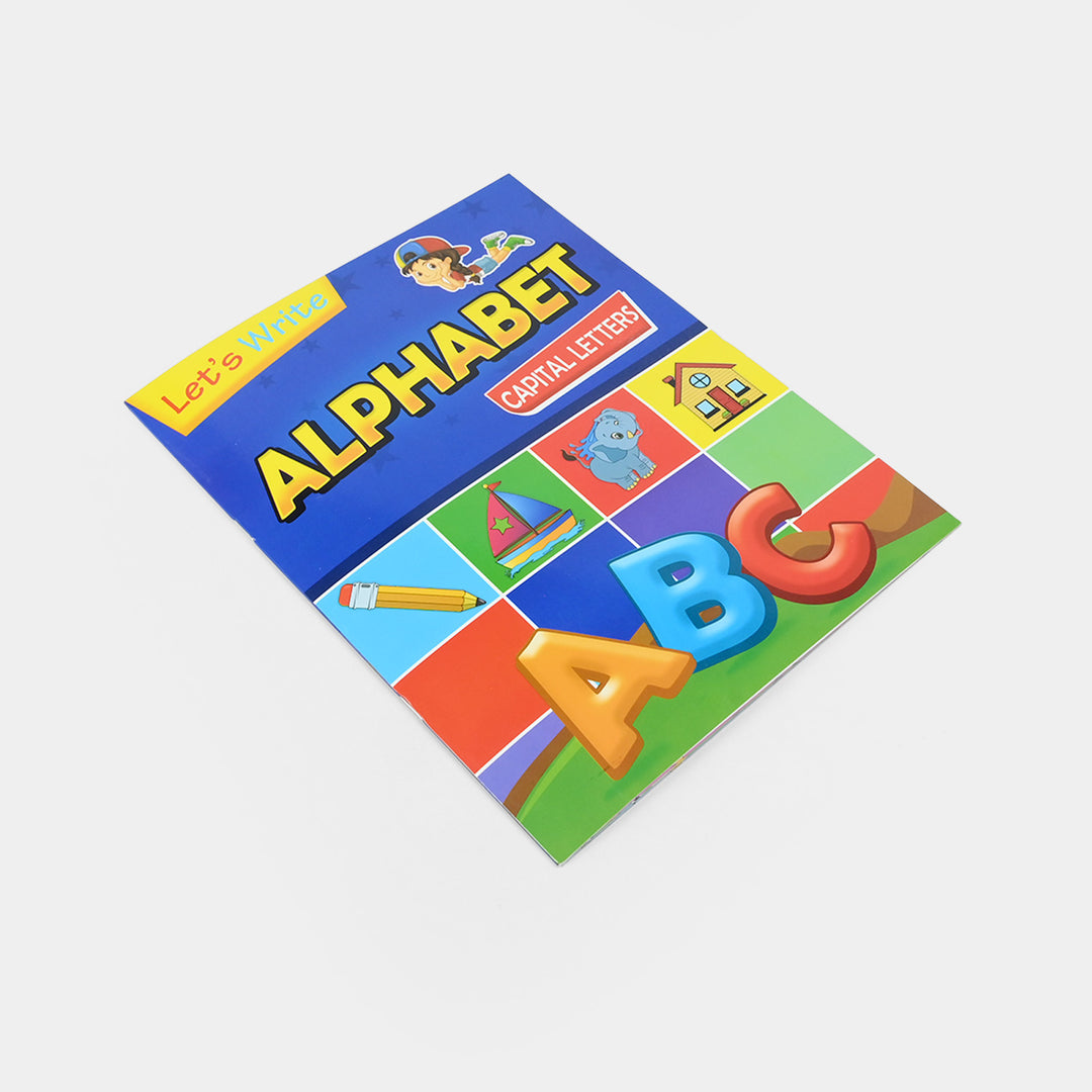 New Lets Write Alphabet Capital Letter Book