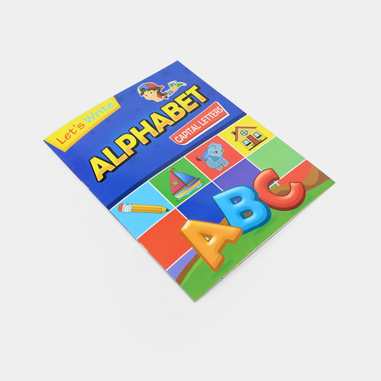 New Lets Write Alphabet Capital Letter Book