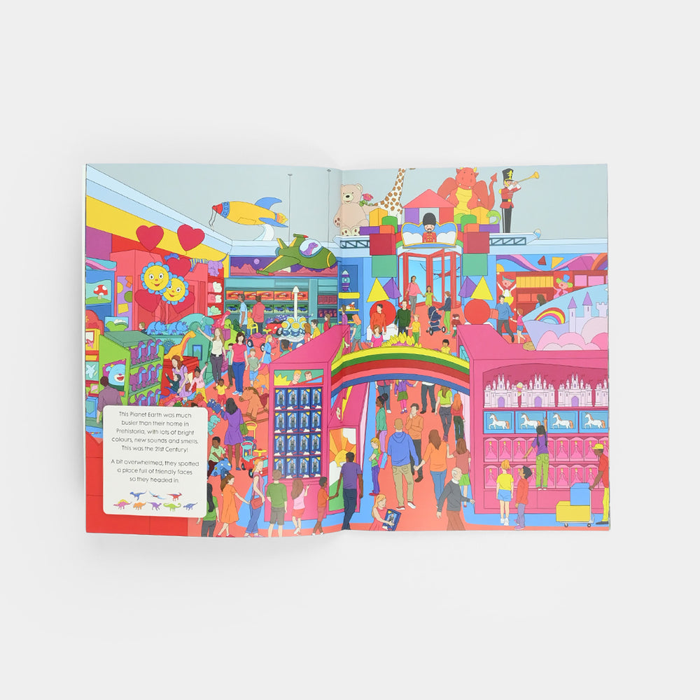 Where The Dinosaur Adventure Story Book