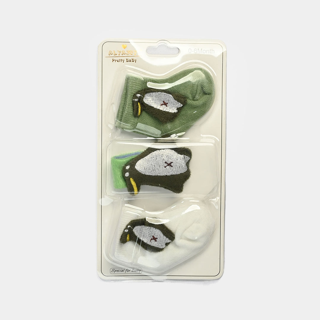 Baby Socks & Wrist Rattle Band Set – 6 Months