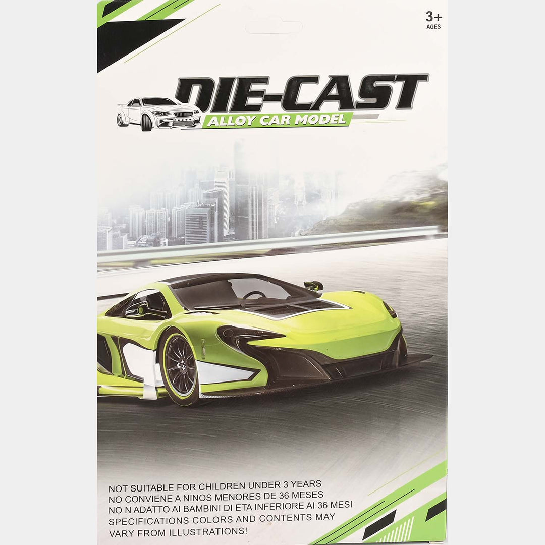 Die-Cast Alloy Car Model Collection Set | 12PCs
