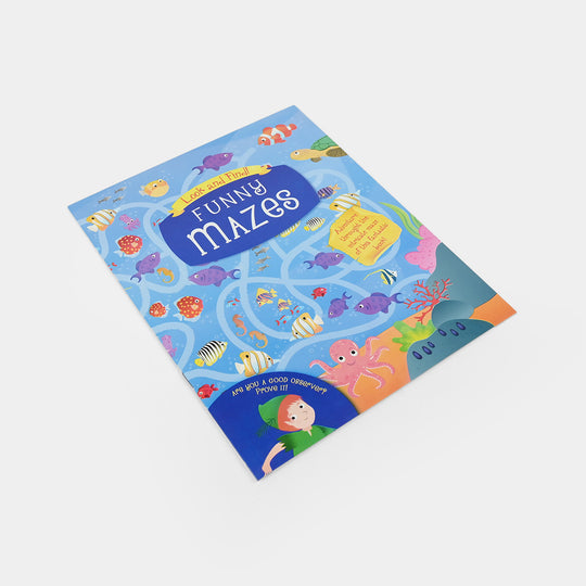 Wonderful Mazes Activity Book For Kids