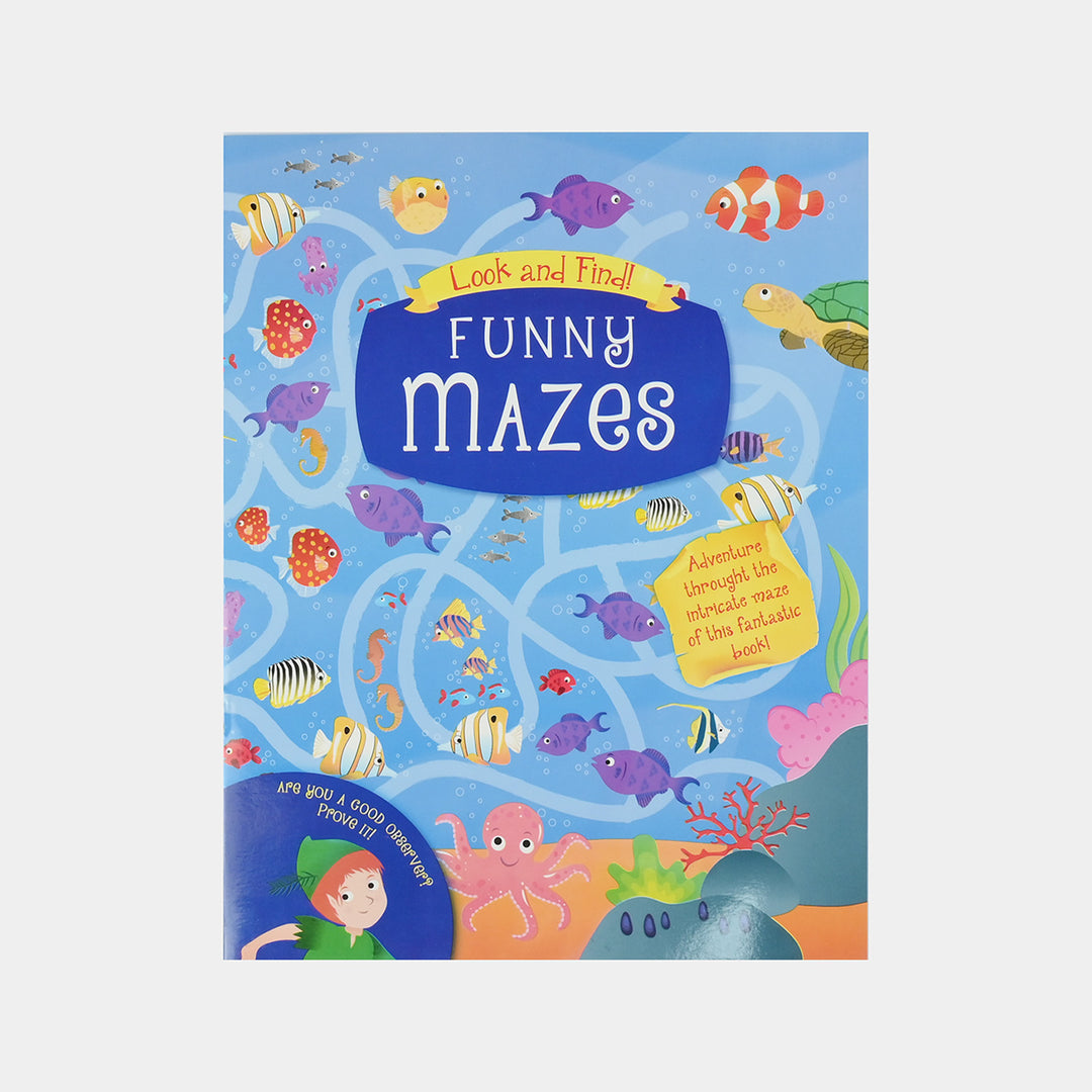 Wonderful Mazes Activity Book For Kids