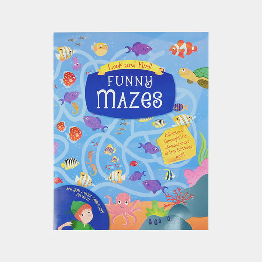 Wonderful Mazes Activity Book For Kids