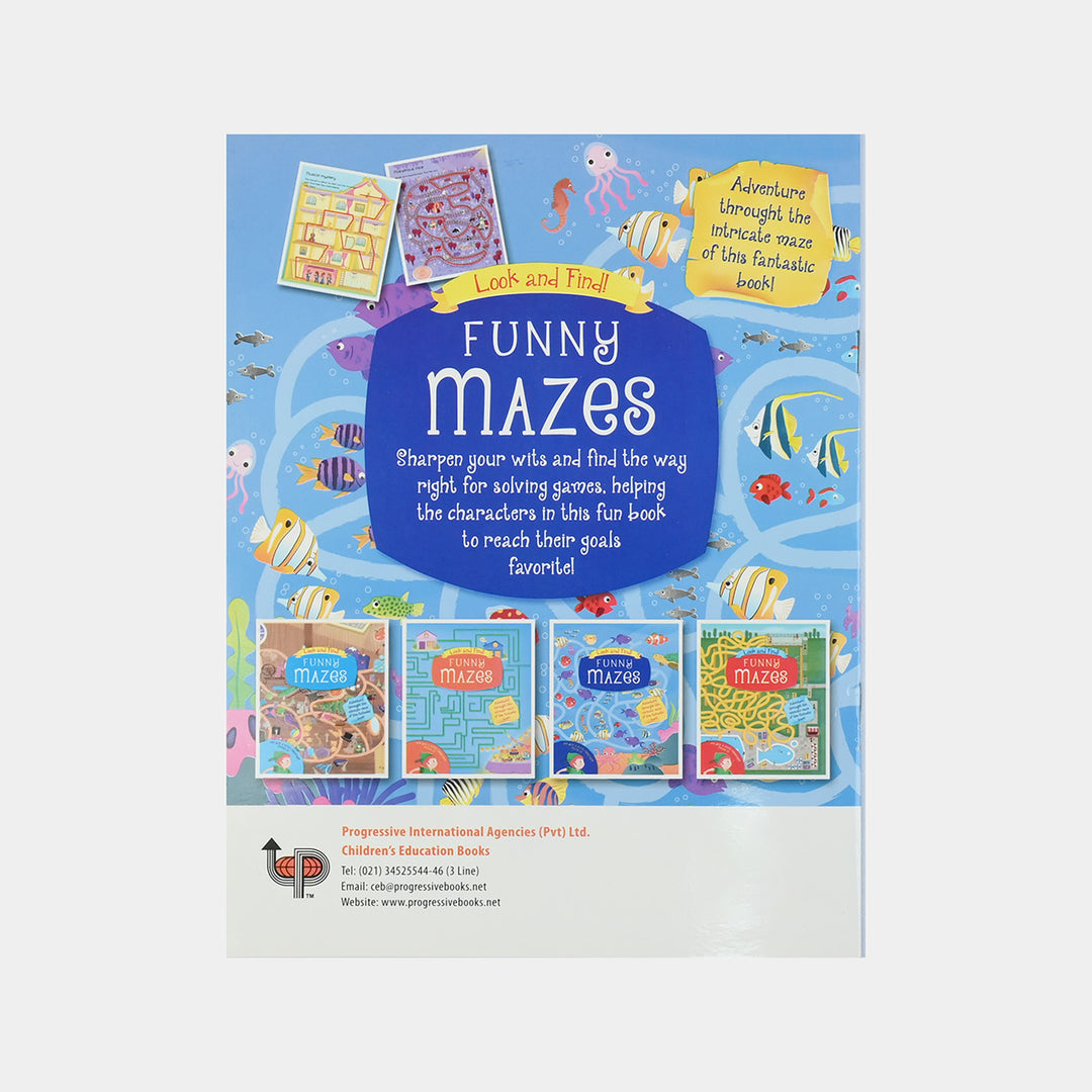 Wonderful Mazes Activity Book For Kids