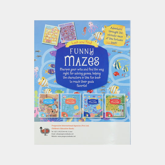 Wonderful Mazes Activity Book For Kids