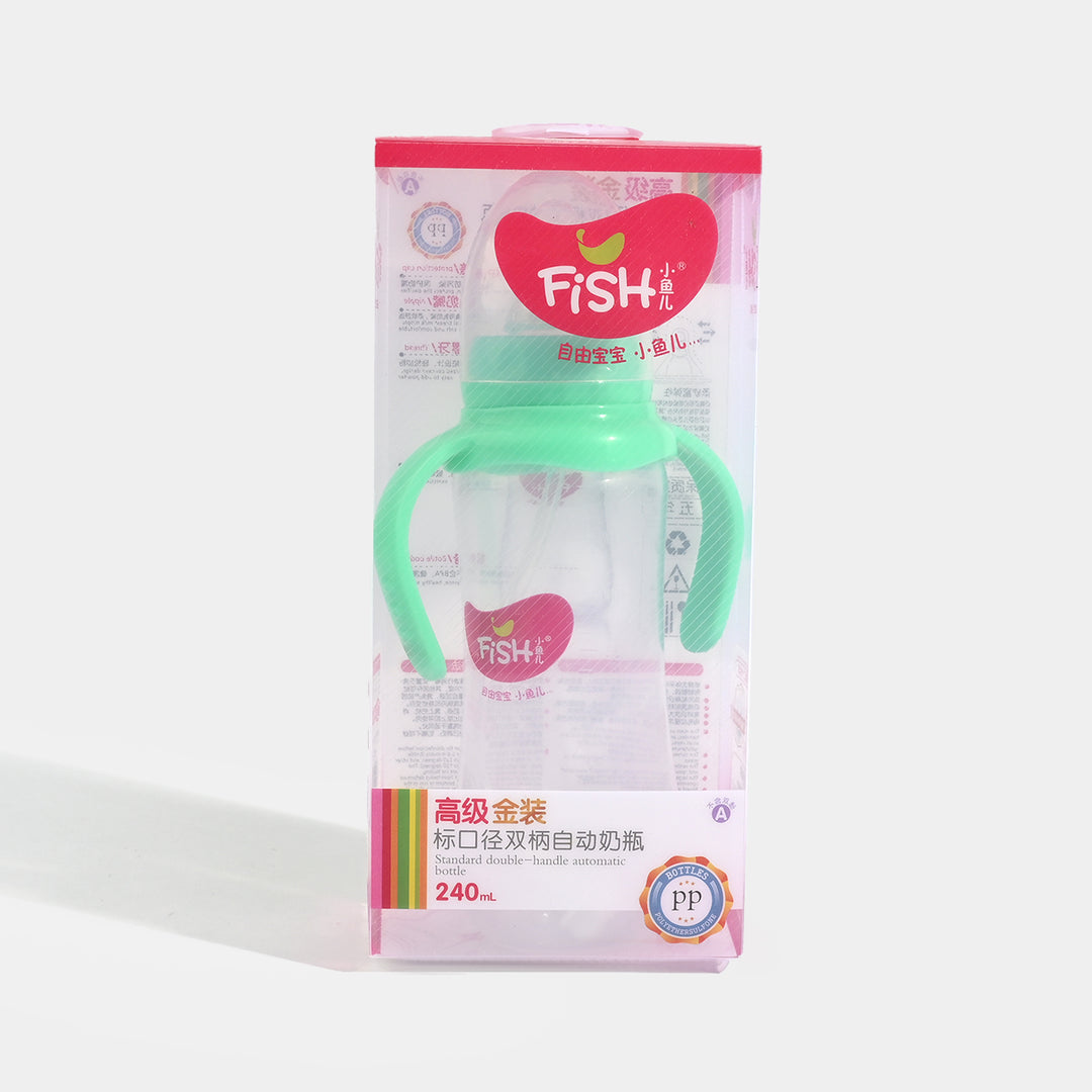 Baby Feeding Bottle Plastic Feeder 240ml