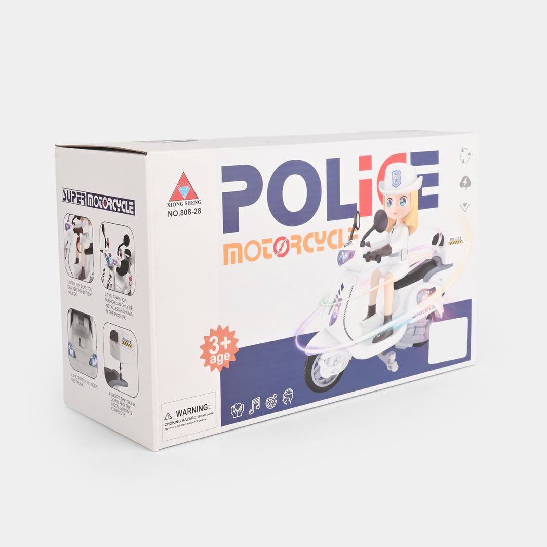 Police Motorcycle Toy