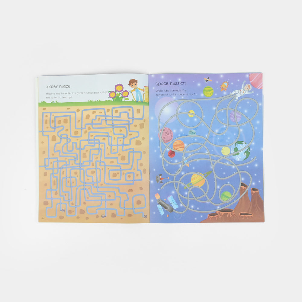 Wonderful Mazes Activity Book For Kids