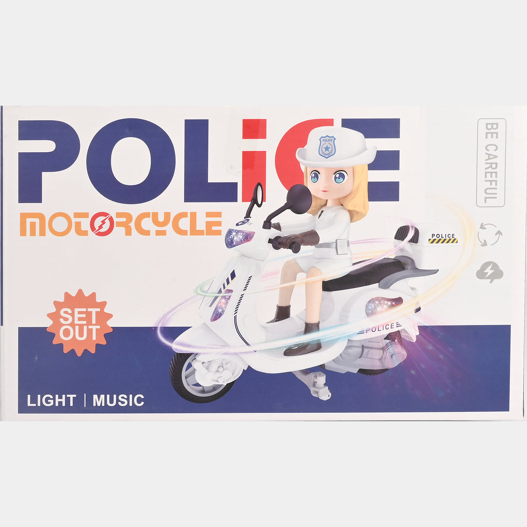 Police Motorcycle Toy