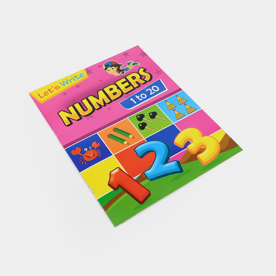 New Lets Write Numbers Book