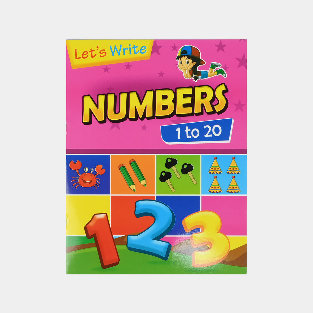 New Lets Write Numbers Book