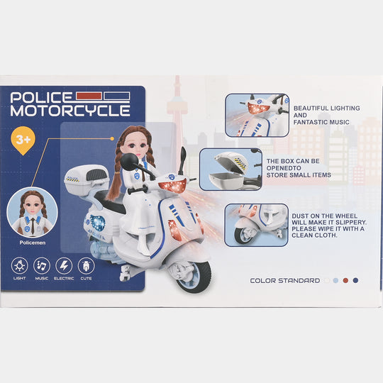 Police Motorcycle Toy