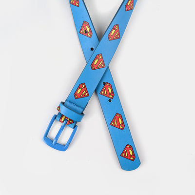 Kids Printed Belt Character-Blue