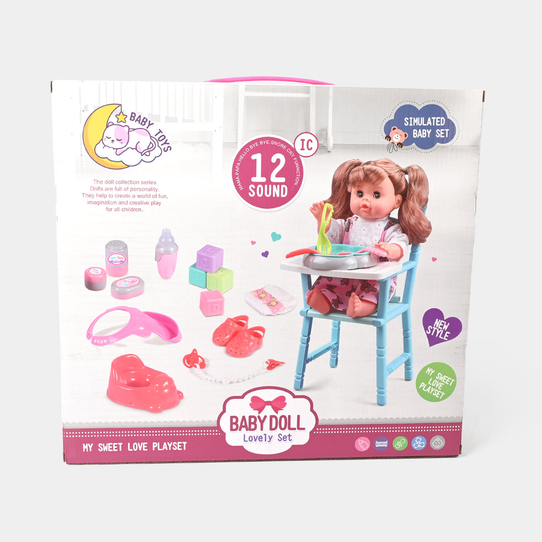 Baby Doll Lovely Set