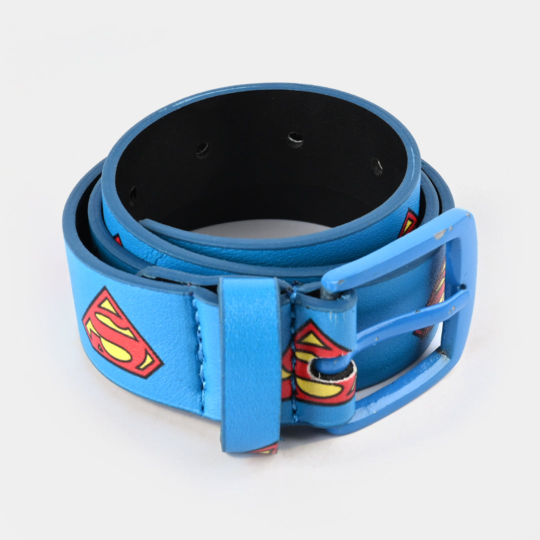 Kids Printed Belt Character-Blue