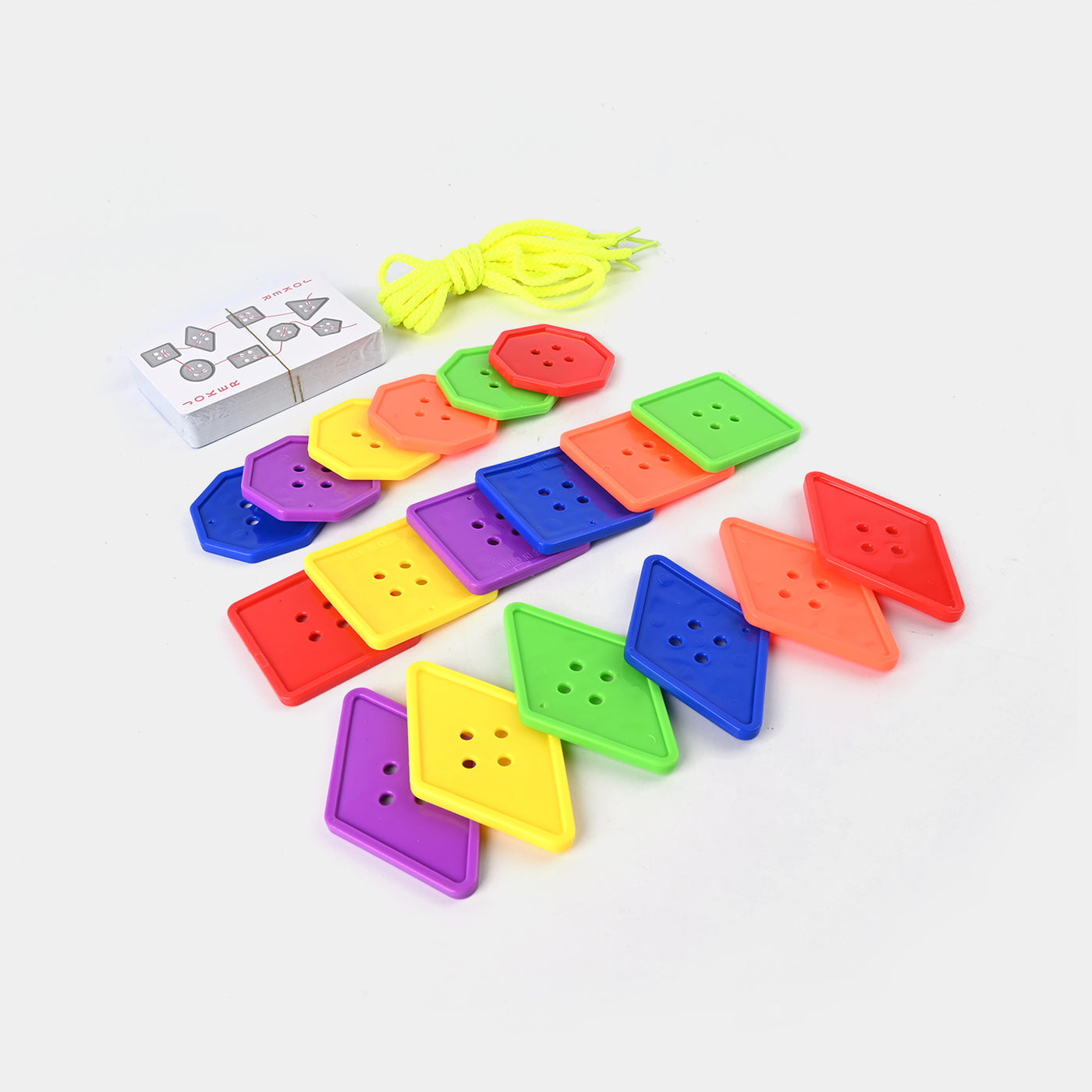 Rope Buttons Board Game For Kids