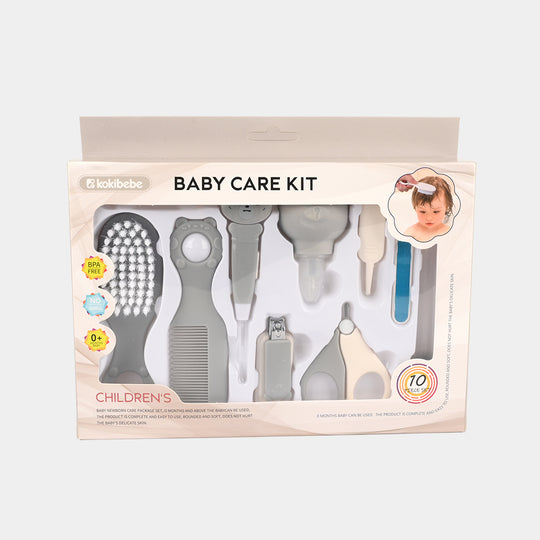 Manicure Set 10Pcs Grey