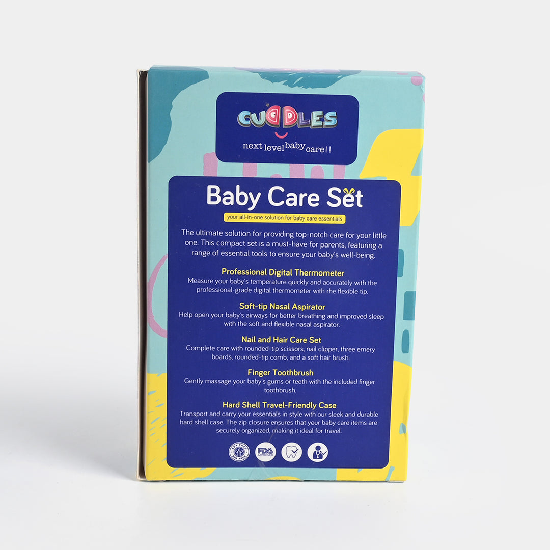 Cuddles Baby Care Set - Pink