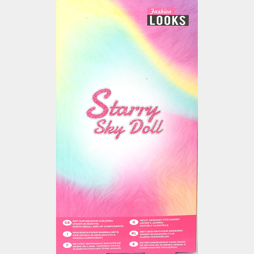 Starry Sky Fashion Doll – Luxe Winter Glam Edition