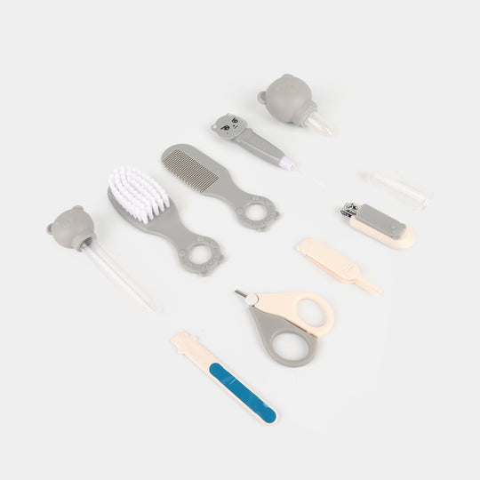 Manicure Set 10Pcs Grey