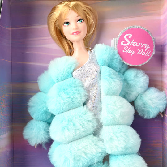 Starry Sky Fashion Doll – Luxe Winter Glam Edition