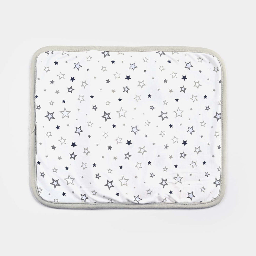 Baby Changing Sheet 13*16 Star | Grey