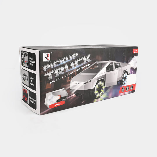 Electric Model Car With Spray