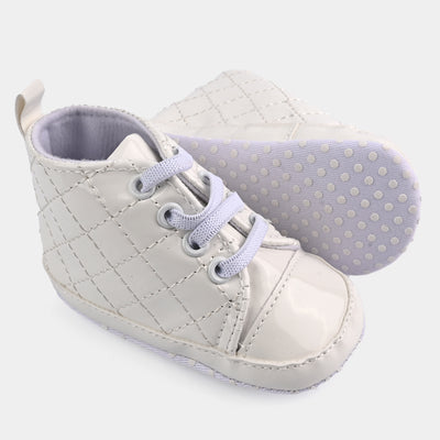 Baby Girls Shoes E129-White