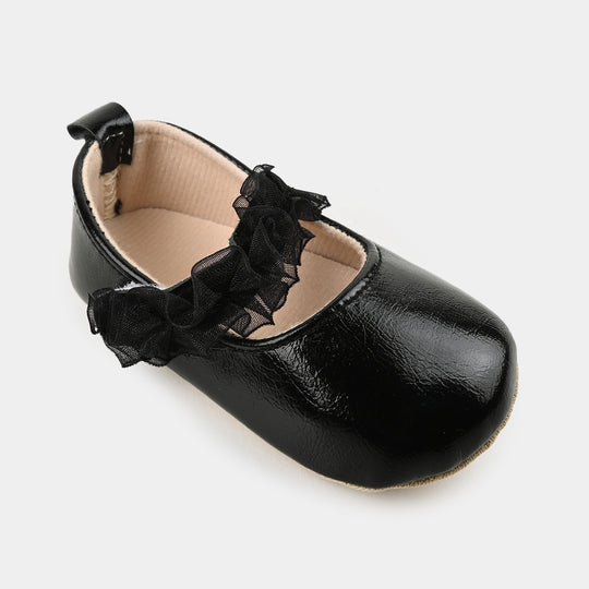 Baby Girl Shoes F52-BLACK