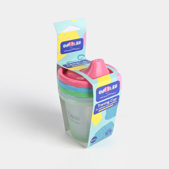 Baby Training Cup 220ml Pack Of 3, 7.6oz