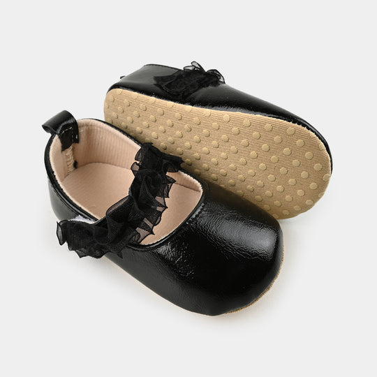 Baby Girl Shoes F52-BLACK