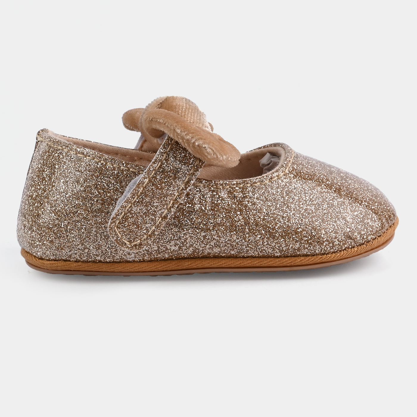 Baby Girls Shoes C-842-Gold