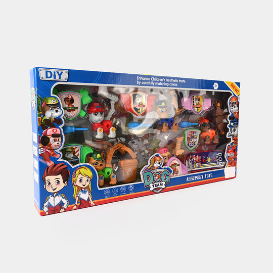 DIY Assembly Character Toy Play Set For Kids