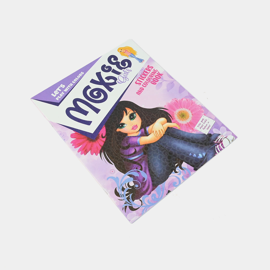 Moxie Purple Sticker Book