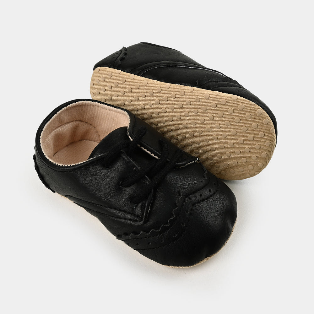 Baby Boy Shoes F47-BLACK