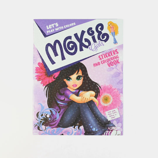 Moxie Purple Sticker Book