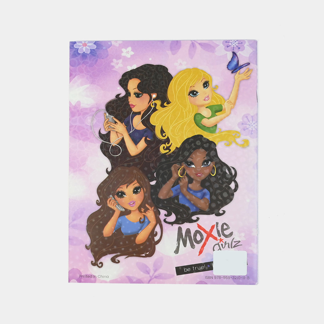 Moxie Purple Sticker Book