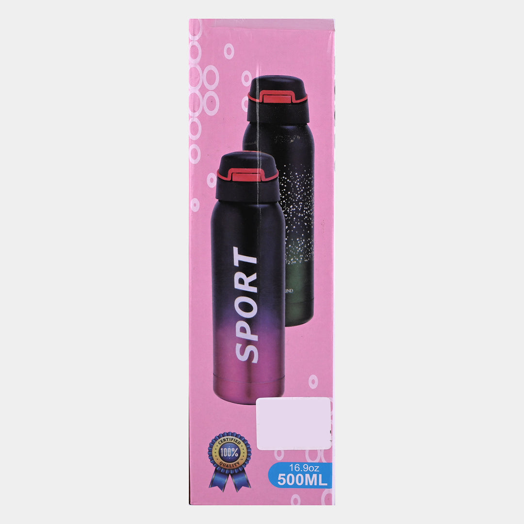WATER BOTTLE STAINLESS STEEL | 500ML