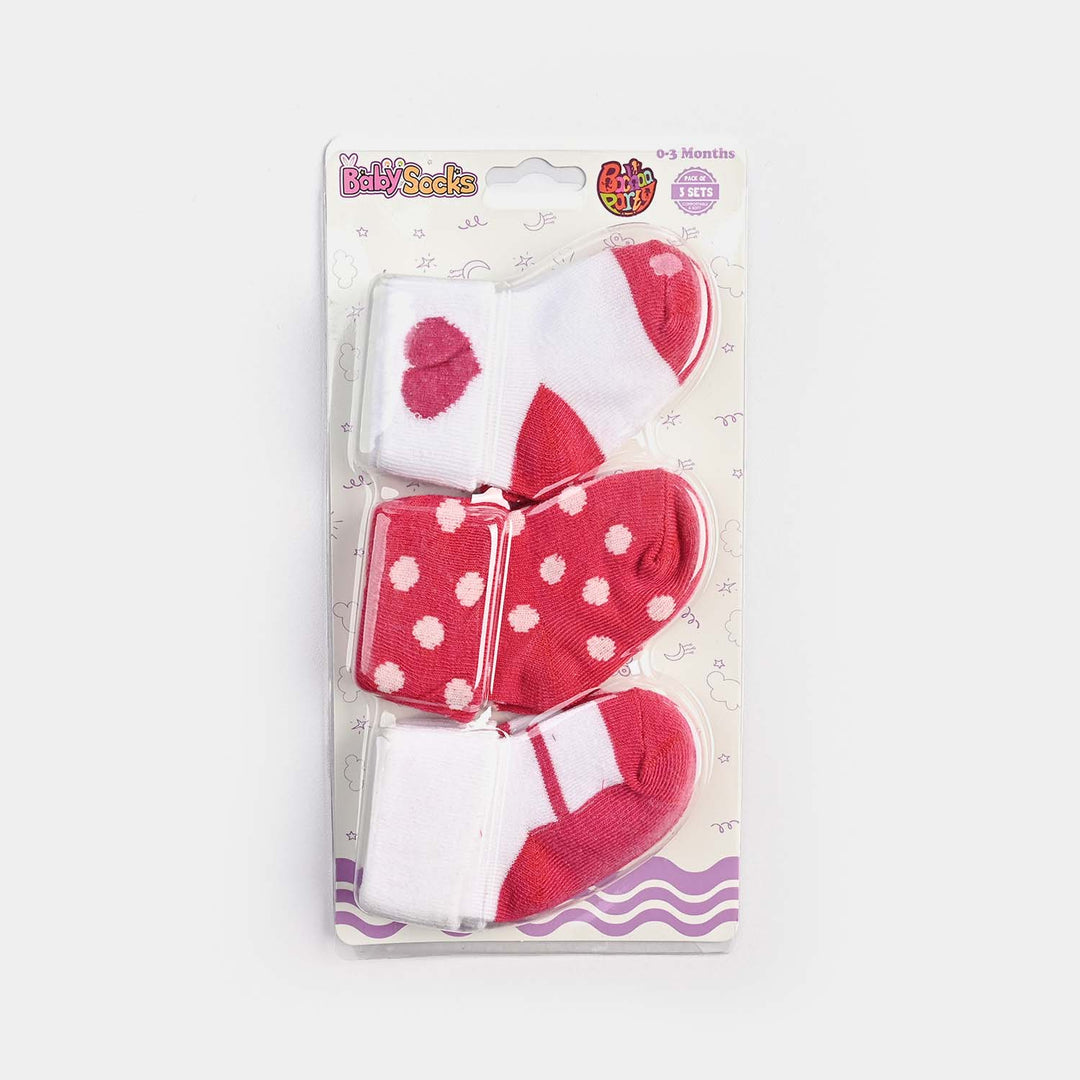 Infant Baby Socks Pack Of 3