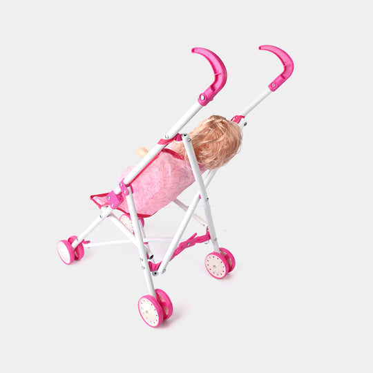 Cute Doll with Stroller