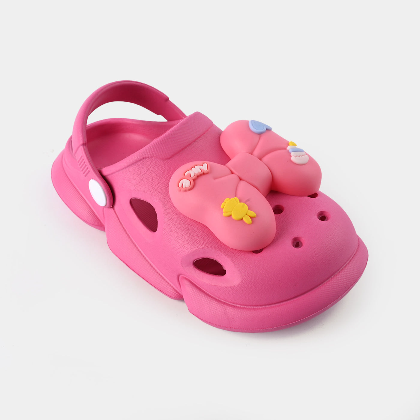 Girls Clogs 1389-T4-Fuchsia