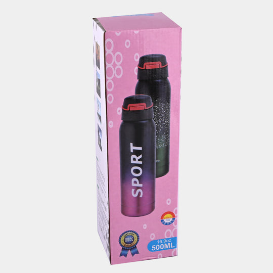WATER BOTTLE STAINLESS STEEL | 500ML