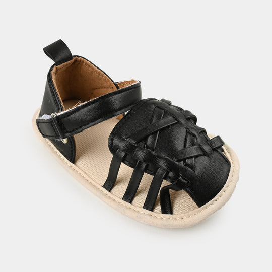 Baby Girl Shoes E159-BLACK