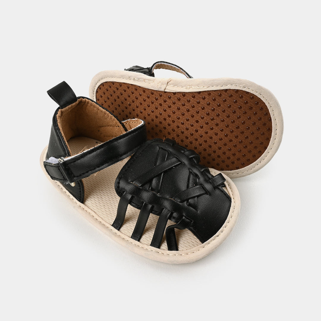 Baby Girl Shoes E159-BLACK