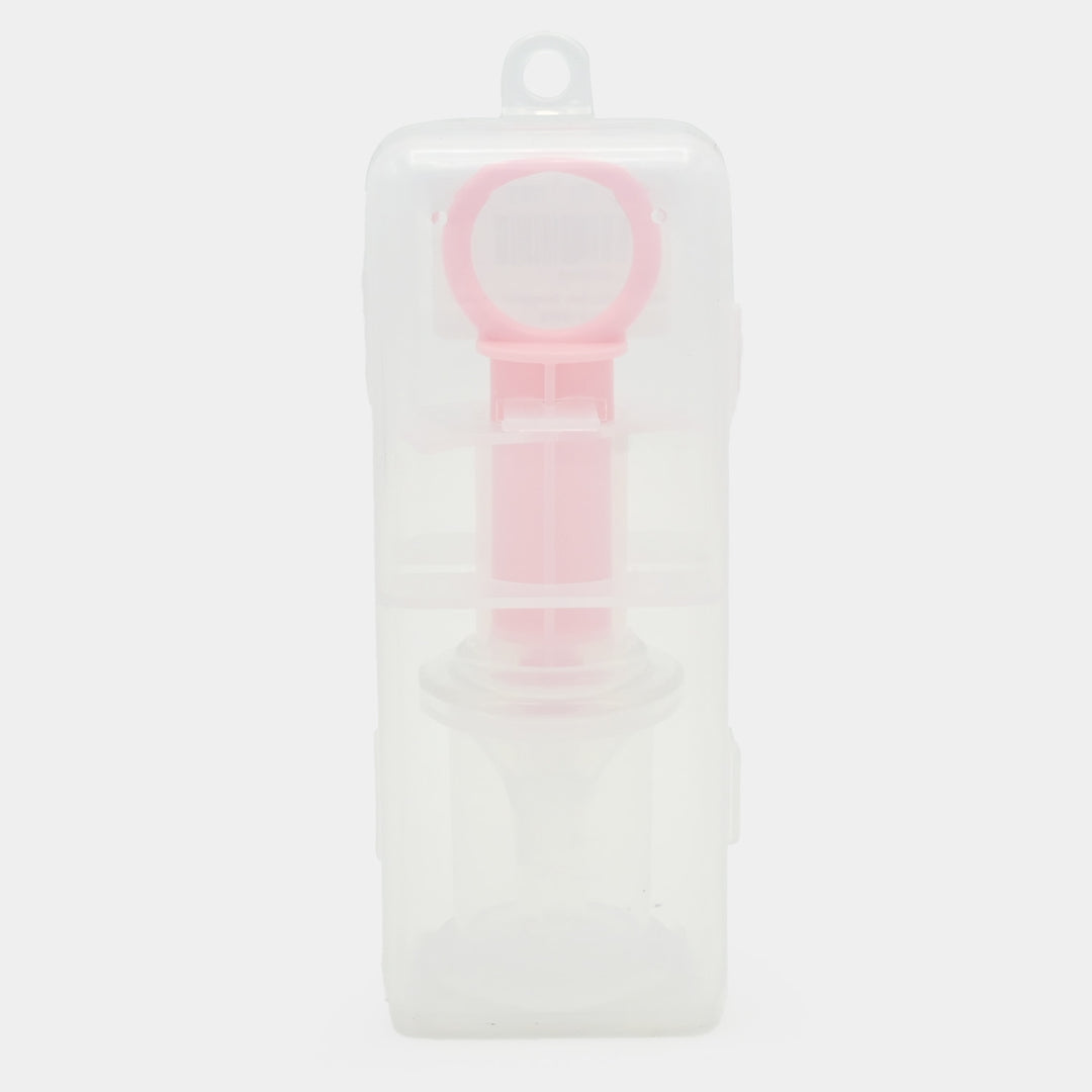 Baby Infant Pacifier Medicine Dropper Dispenser - Pink