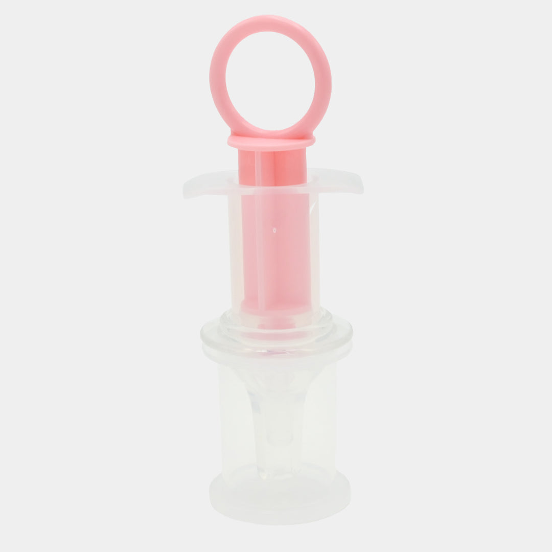 Baby Infant Pacifier Medicine Dropper Dispenser - Pink